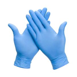 Перчатки Wally Plastic M 100шт (50пар) синие